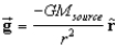 If we define the gravitational field , where is a unit radial vector, then Gauss's Law for gravity is:     A)    B)    C)    D)    E)   