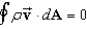 <strong>Gino says that the analogue of Gauss's law for the flow of an incompressible fluid of density \rho at constant velocity is for an imaginary surface within the fluid.Lorenzo says that it is true only if the area where the fluid enters the surface and the area where it leaves the surface are both perpendicular to the velocity of the fluid.Which one, if either, is correct? </strong> A)Gino, because as much fluid leaves as enters. B)Lorenzo, because is not equal to zero if the fluid enters or exits at angles other than 90 \degree . C)Lorenzo, because this is true only when the fluid executes rotational motion. D)Gino, because it is true only when the fluid is enclosed on all sides, not when it is flowing. E)Lorenzo, because it is true only when the fluid is enclosed on all sides, not when it is flowing.