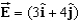 <strong>A constant electric field, N/C, goes through a surface with area m2.(This surface can also be expressed as an area of 10 m2 with the direction of the unit vector ().What is the magnitude of the electric flux through this area? </strong> A)24 N . m2/C B)48 N. m2/C C)0.24 N . m2/C D)0.48 N . m2/C E)0