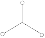  Three 2.50  \mu C charges are placed on tiny conducting spheres at the ends of 1.00 m-long strings that are connected at 120 \degree  angles as shown below.The magnitude, in N, of the tension in any one of the strings is:   A) 1.88 *10<sup>-2</sup>. B) 3.25 * 10<sup>-2</sup>. C) 3.75 * 10<sup>-2</sup>. D) 6.50 * 10<sup>-2</sup>. E) 7.50 *10<sup>-2</sup>. 