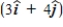 If the resultant force acting on a 2.0-kg object is equal to   N, what is the change in kinetic energy as the object moves from   m to   m? A) +36 J B) +28 J C) +32 J D) +24 J E) +60 J