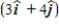 If the resultant force acting on a 2.0-kg object is equal to   N, what is the change in kinetic energy as the object moves from   m to   m? A) +36 J B) +28 J C) +32 J D) +24 J E) +60 J