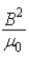 When E and B are the amplitudes of the electric and magnetic fields in an electromagnetic wave in vacuum, the total average energy density in the wave is A)    . B)    . C) ε<sub>0</sub>E<sub>2</sub>. D)    . E)    .