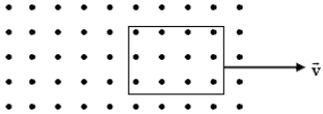 As shown below, a square loop of wire of side a moves through a uniform magnetic field of magnitude B perpendicular to the page at constant velocity   directed to the right. Judd says that the emf induced in the loop is zero. Roger claims that it has magnitude   B   . Which one, if either, is correct, and why? ​ ​   ​ A) Judd, because the magnetic flux through the loop is constant. B) Roger, because the magnetic flux through the loop is constant. C) Judd, because the magnetic flux through the loop is not constant if   . D) Roger, because the magnetic flux through the loop is not constant if   . E) Roger, because the magnetic flux through the loop is ΦB = 0.