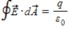 Gauss's Law states that the net electric flux,   , through any closed surface is proportional to the charge enclosed:   . The analogous formula for magnetic fields is: A)    . B)    . C)    . D)    . E)    .