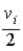 The velocity at the midway point of a ball able to reach a height y when thrown with velocity vi at the origin is: A)    B)    C)    D)    E) gy