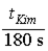 To help Kim practice for the Special Olympics, Sally runs beside him for half the required distance. She runs the remaining distance at her regular speed and arrives 90 seconds ahead of Kim. What is the ratio of Sally's regular speed to Kim's speed? Use tKim for Kim's total time. A)    B)    C)    D)    E)   