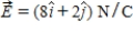 The electric field in the region of space shown is given by   where y is in m. What is the magnitude of the electric flux through the top face of the cube shown? ​   ​ A) 90 N ⋅ m<sup>2</sup>/C B) 6.0 N ⋅ m<sup>2</sup>/C C) 54 N ⋅ m<sup>2</sup>/C D) 12 N ⋅ m<sup>2</sup>/C E) 126 N ⋅ m<sup>2</sup>/C