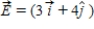 An constant electric field,   N/C, goes through a surface with area   m<sup>2</sup>. (This surface can also be expressed as an area of 10 m<sup>2</sup> with the direction of the unit vector   . What is the magnitude of the electric flux through this area? A) 24 N ⋅ m<sup>2</sup>/C B) 48 N ⋅ m<sup>2</sup>/C C) 0.24 N ⋅ m<sup>2</sup>/C D) 0.48 N ⋅ m<sup>2</sup>/C E) 0