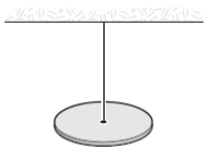 A torsional pendulum consists of a solid disk (mass = 2.0 kg, radius = 1.0 m)  suspended by a wire attached to a rigid support. The body oscillates about the support wire. If the torsion constant is 16 N⋅m/rad. What is the angular frequency (in rad/s) ?   A) 2 B) 4 C) 6 D) 8 E) 7