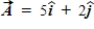 Two vectors lying in the xy plane are given by the equations   and   . The value of   is A) 19   B) −11   C) −19   D) 11   E) 10  