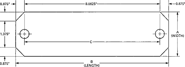   -What is the length B, in centimeters? Carry the answer to two decimal places.  