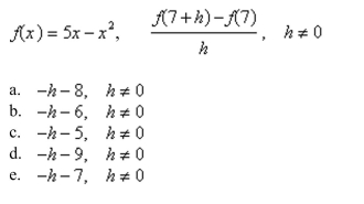Find the difference quotient and simplify your answer.