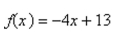 Find the average rate of change of the function from