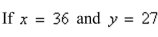 Assume that y is directly proportional to x. , determine a linear model that relates y and x.
