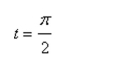 Find the point on the unit circle that corresponds to the real number t. (Round your answer to one decimal place.)