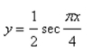 State the period of the function.
