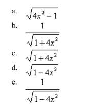 Find an algebraic expression that is equivalent to the expression..
