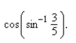 Find the exact value of