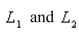 Find the angle between two nonvertical lines . The angle satisfies the equation