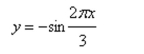 Select the graph of the function. (Include two full periods.)