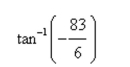 <strong>Evaluate the expression. Round your result to two decimal places. </strong> A) -3.50 B) 0.50 C) -0.50 D) -1.50 E) -2.50
