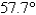 <strong>Determine the angle between the diagonal of a cube and its edge, as shown in the fig- ure, where . Round your answer to one decimal place. </strong> A) B) C) D) E)