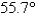 <strong>Determine the angle between the diagonal of a cube and its edge, as shown in the fig- ure, where . Round your answer to one decimal place. </strong> A) B) C) D) E)