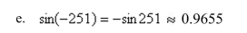 Use a calculator to calculate the value of   from the given identity.      <div style=padding-top: 35px> 