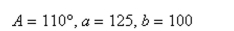 Use the Law of Sines to solve (if possible) for   . Round your answers to two decimal places.    <div style=padding-top: 35px> 