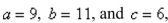 Given   , use the Law of Cosines to solve the triangle for the value of C. Round answer to two decimal places.    <div style=padding-top: 35px> 