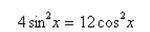 Solve the following equation.    <div style=padding-top: 35px> 