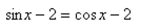 Find all solutions of the following equation in the interval   .    <div style=padding-top: 35px> 