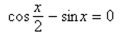 Find all solutions of the given equation in the interval      <div style=padding-top: 35px> 