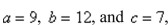 Given   , use the Law of Cosines to solve the triangle for the value of B. Round answer to two decimal places.  <div style=padding-top: 35px> 