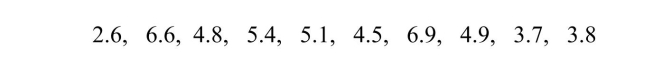 The department of natural resources classifies a fish to be unsafe to eat if its polychlorinated biphenol (PCB) concentration exceeds 5 parts per billion (ppb). A random sample of 10 fish taken from a local lake resulted in the concentrations listed below: 2. The department if natural resources is concerned that the mean PCB concentration for fish from this lake exceeds 5 ppb. a) What null and alternative hypotheses should the investigators use? In a few sentences, justify your choice of the alternative hypothesis. b) Using a graphic technique of your choice, show that the t-procedures are appropriate to use with these data. c) Using your hypotheses from part (a), carry out a hypothesis test using α= 0.05 and interpret the results. d) In the context of this study, describe a Type I and a Type II error.