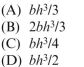 moment of inertia about the x axis of the parallelogram in Problem 5.3 is: