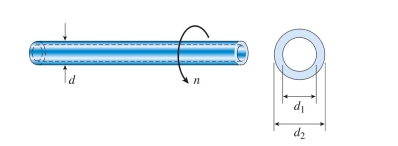 A drive shaft running at 2500 rpm has outer diameter of 60 mm and inner diameter of 40 mm. The allowable shear stress in the shaft is 35 MPa. The maximum power that can be transmitted is approximately:   A)  220 kW B)  240 kW C)  288 kW D)  312 kW