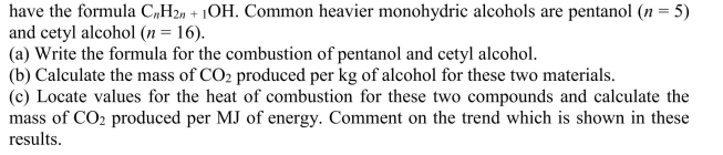 The light alcohols in Table 16.1 are referred to as monohydric alcohols and  <div style=padding-top: 35px> 