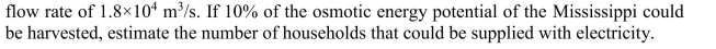 The Mississippi River, the largest of all rivers in the United States, has a  <div style=padding-top: 35px> 