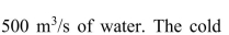 An OTEC facility has a total flow rate of   water from the deep ocean is at 5°C. During the year the surface water temperature varies from 19°C to 22°C. Plot the output as a function of warm water temperature over this range.<div style=padding-top: 35px> 