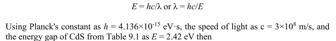 From equation (9.3)    