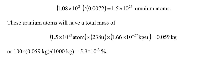 From Appendix IV the energy content of one tonne of coal is   comparison to fission energy we convert this to MeV to get    