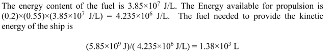 At rest the kinetic energy is zero. At 45 km/h the kinetic energy will be
