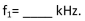 An FDMA data signal duration The fundamental frequency equals f