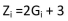 The standardized Gaussian PRNG produces Gi .What is the mean and variance of