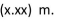 An air sonar detects the echo TOF from an object to be 10 milliseconds.The object range equals ___