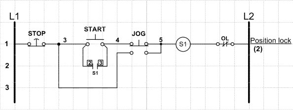   -In the accompanying figure, the _______________ circuit uses three momentary contact pushbutton switches.