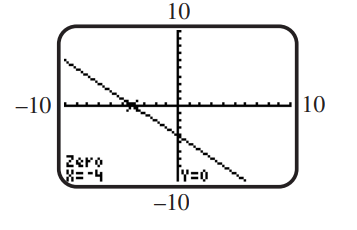 Use the screen to solve the equation or inequality. Here the function y_{1}=f(x) is a linear function defined over the domain of real numbers. (a) y_{1}=0 (b) y_{1} \leq 0 (c) y_{1} \geq 0 (d) y_{1}>0