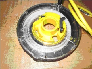 <strong>Which air bag system component is shown in this illustration? </strong> A)Steering return spring B)Horn contact C)Squib D)Clockspring